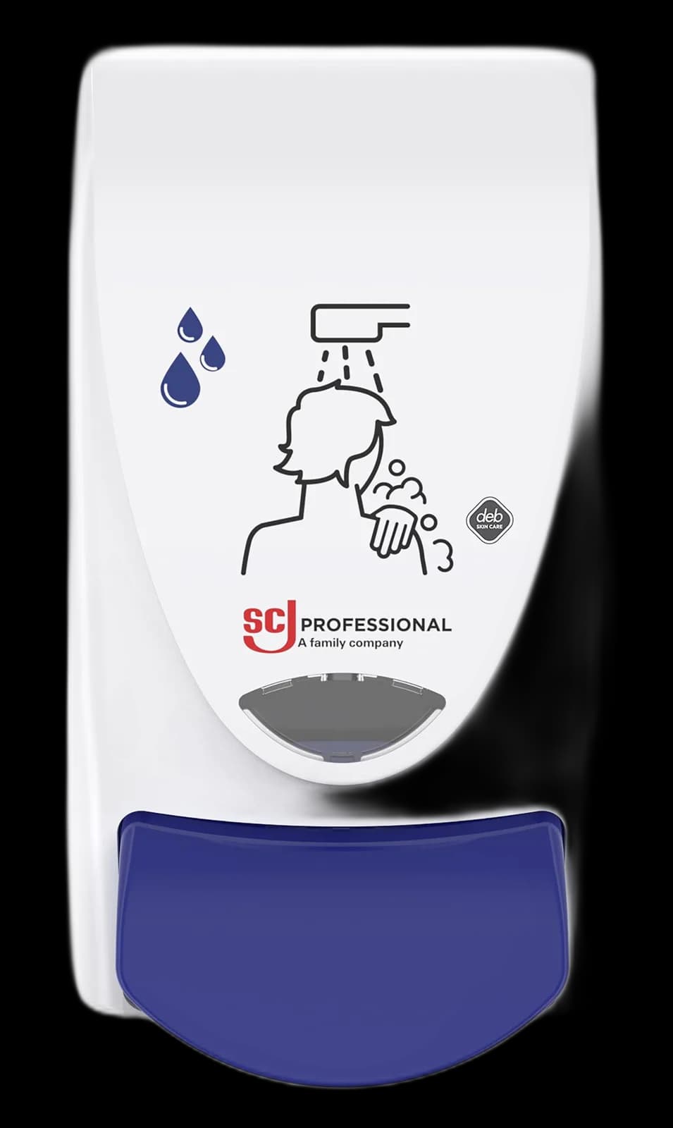 Dispenser SCJP Cleanse shower 1L blå