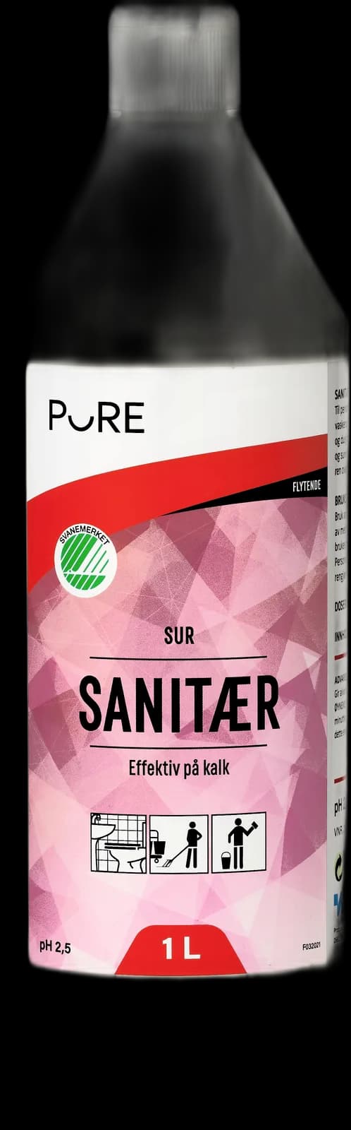 Sanitær sur med parfyme Pure 1L