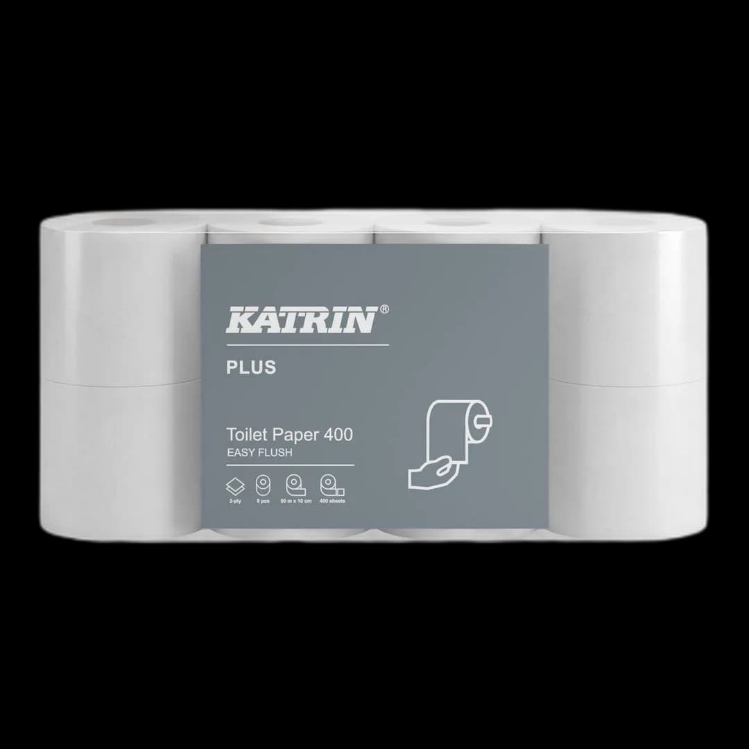 Toalettpapir KATRIN Plus 400 Easy F (8)