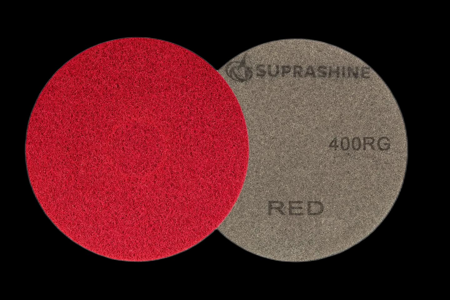 Gulvpad Suprashine 400 Grit 20" rød (2)