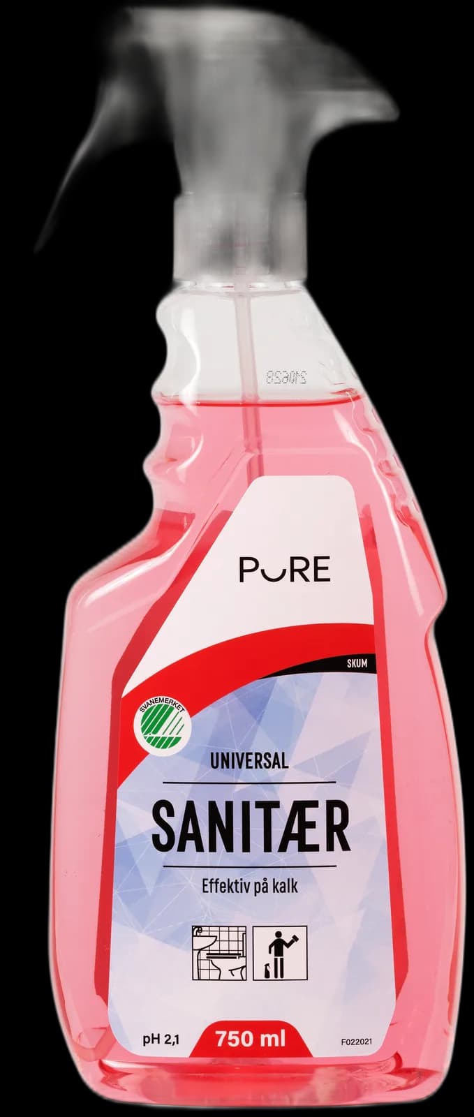 Sanitær Uni spray Pure 750ml
