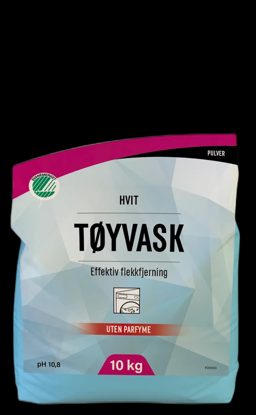 Tøyvask Pure hvit 10kg