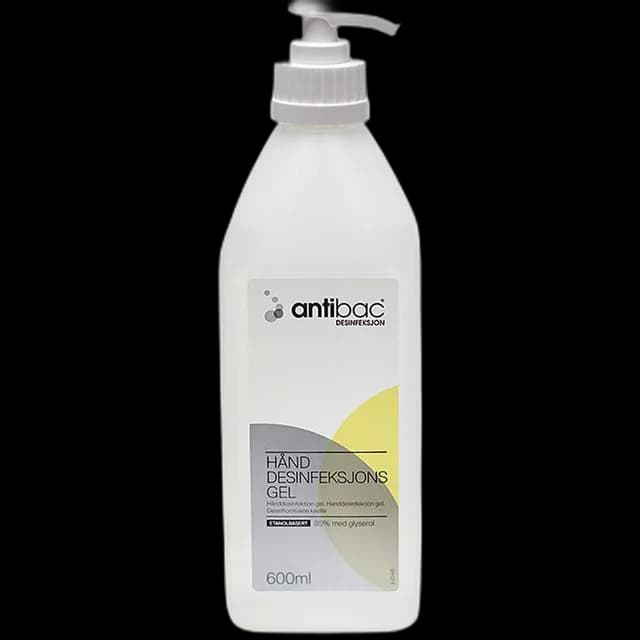 Hånddesinfeksjon ANTIBAC 85% Gel 0,6L