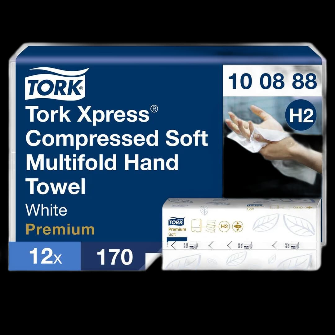 Tørkeark TORK Prem M komprim 2L H2(2040)