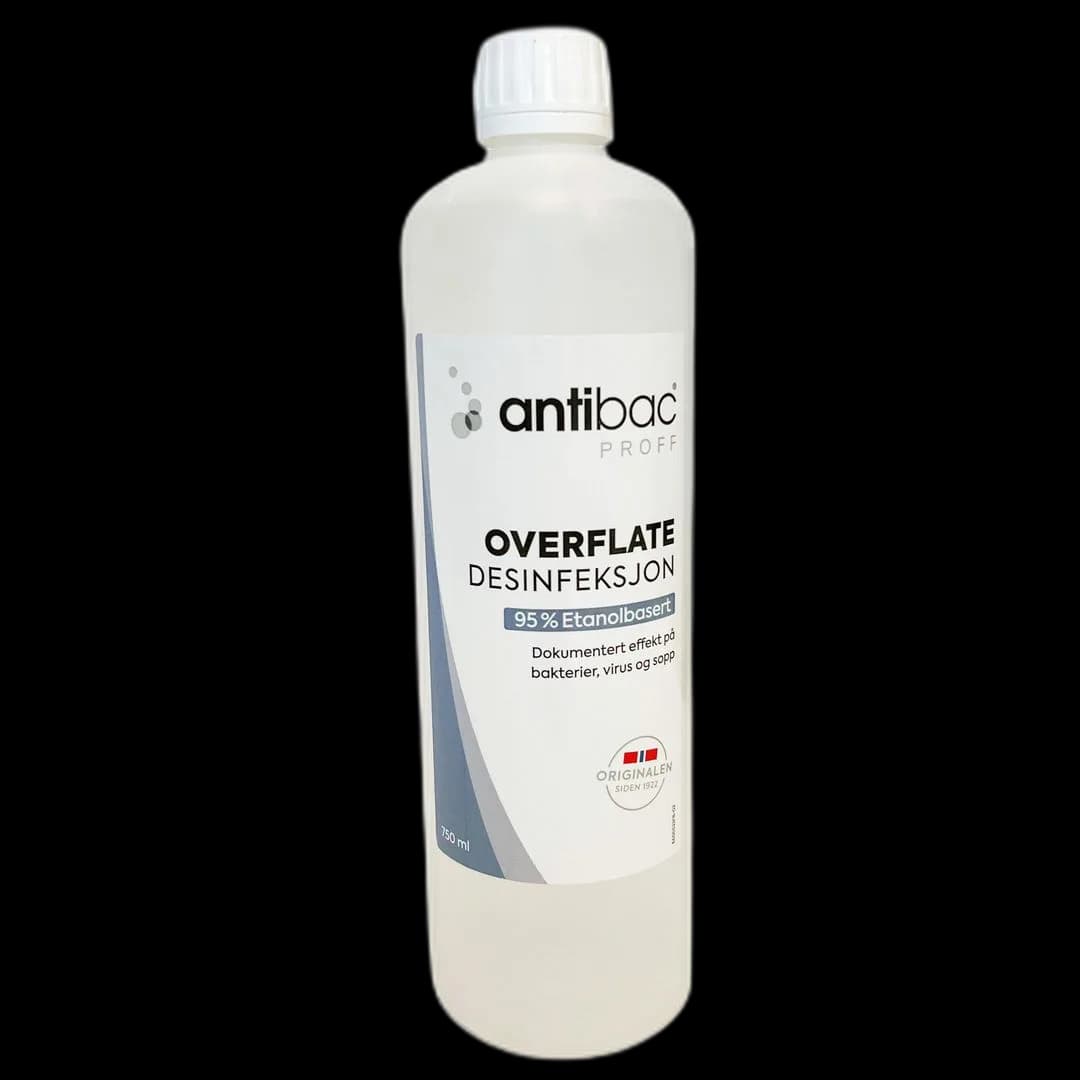 Overflatedesinfeksjon ANTIBAC 95% 0,75L