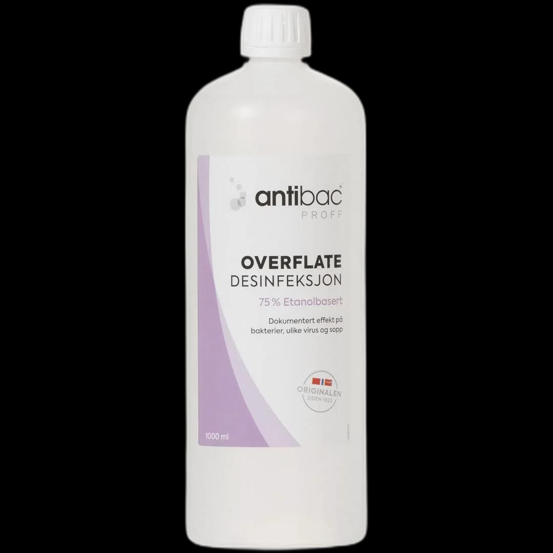 Overflatedesinfeksjon ANTIBAC 75% 1L