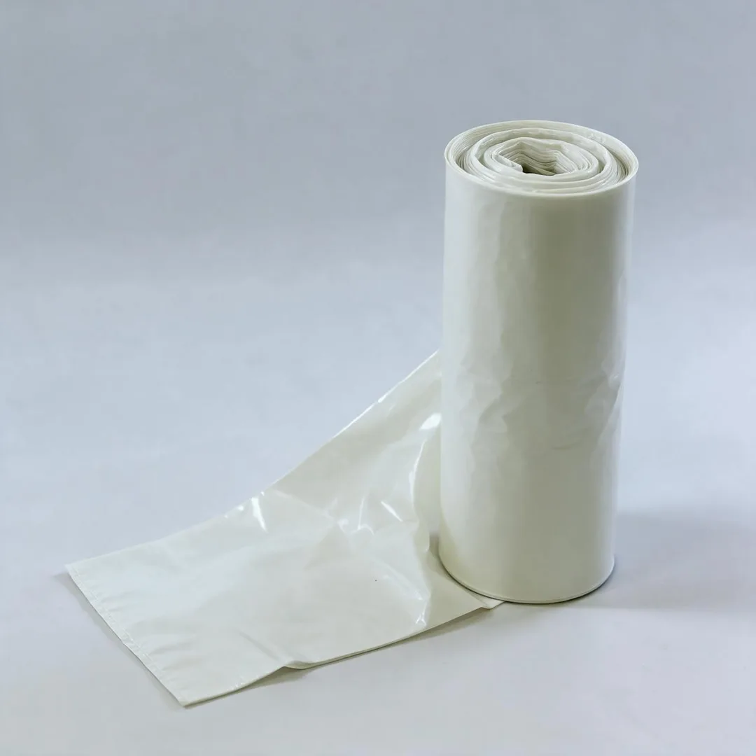 Avfallspose LLD-PE 60x60cm 18my hvit (50) – produktbilde