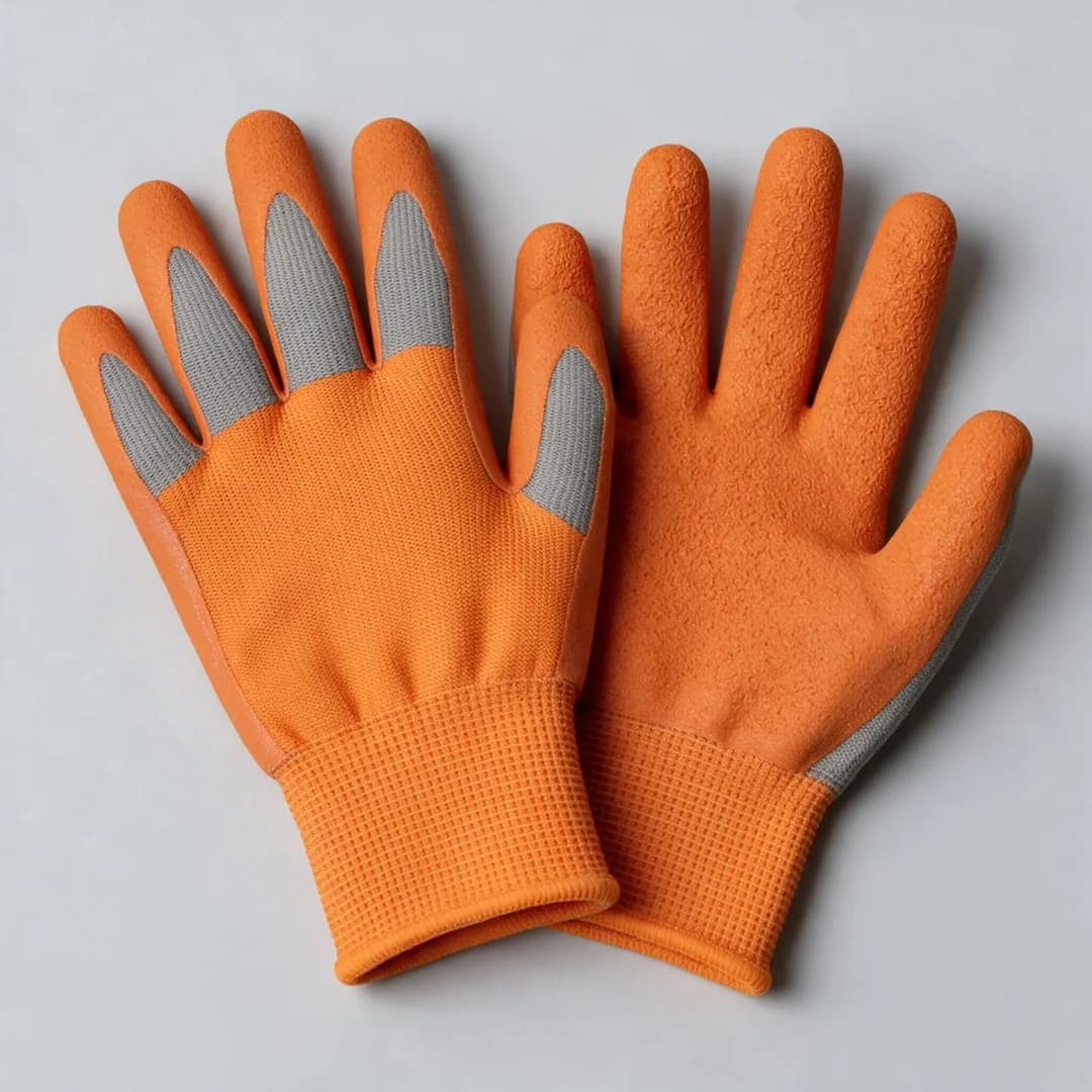 Hanske GRANBERG 0113 barn latex M oransje – produktbilde